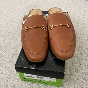 Sam Edelman Saddle Leather Slides